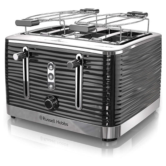 Russell Hobbs Retro Style 4 Slice Toaster in Black