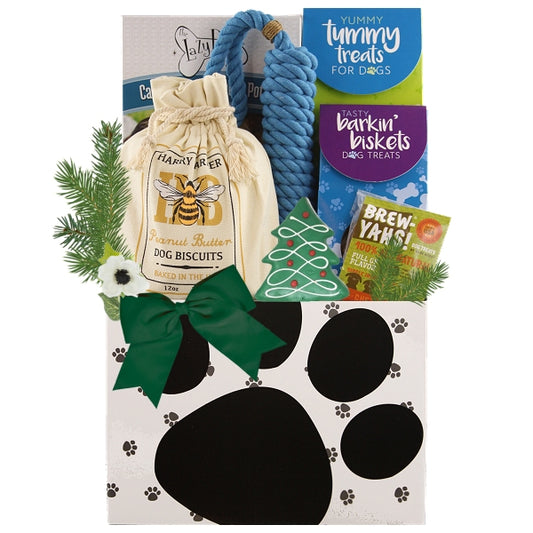 Treats Ahoy Holiday Dog Gift